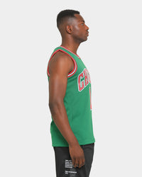 Mitchell & Ness Chicago Bulls Derrick Rose '08-'09 #1 Swingman Jersey Green