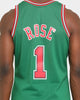 Mitchell & Ness Chicago Bulls Derrick Rose '08-'09 #1 Swingman Jersey Green