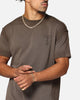 Saint Morta Daggers Lafayette T-Shirt Contrast Brown