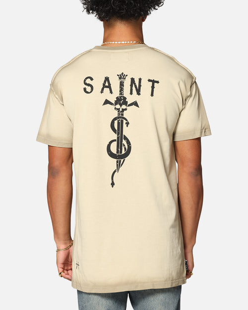 Saint Morta Daggers Lafayette T-Shirt Contrast Stone