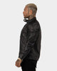 Saint Morta Cremallera Leather Jacket Black