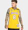 Mitchell & Ness Kobe Bryant NBA Finals '99-'00 #8 Authentic Los Angeles Lakers Jersey Yellow