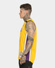 Mitchell & Ness Kobe Bryant NBA Finals '99-'00 #8 Authentic Los Angeles Lakers Jersey Yellow