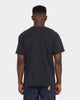 NATIONAL COLLEGIATE ATHLETIC ASSC Michigan Wolverines High Arch Logo Vintage T-Shirt Vintage Black