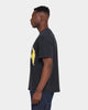 NATIONAL COLLEGIATE ATHLETIC ASSC Michigan Wolverines High Arch Logo Vintage T-Shirt Vintage Black
