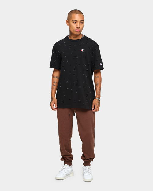 Champion Heritage Paint Splat T-Shirt Black