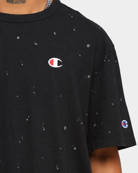 Champion Heritage Paint Splat T-Shirt Black