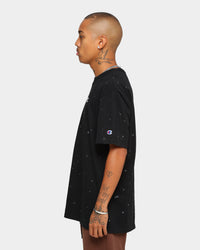Champion Heritage Paint Splat T-Shirt Black
