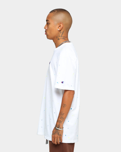 Champion Heritage Paint Splat T-Shirt White