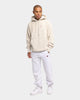 Champion Rev Weave Paint Splatter Hoodie Pebblestone