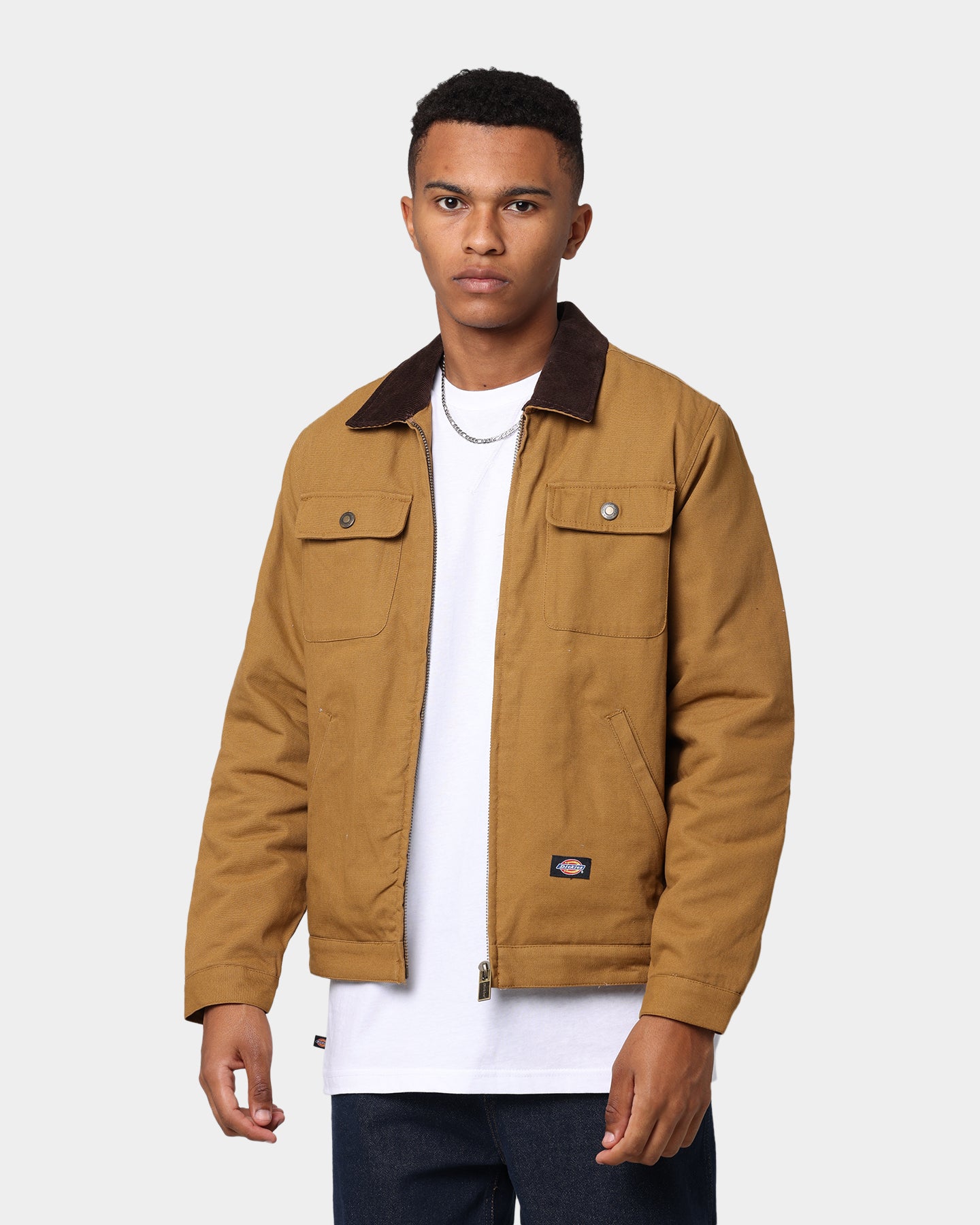 Dickies Alton Garage Jacket Brown Duck | Culture Kings US