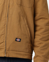 Dickies Alton Garage Jacket Brown Duck