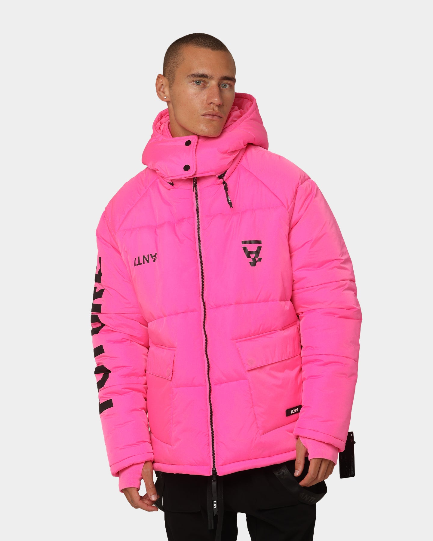 The Anti Order Hyphen ATD Puffer Jacket Lethal Pink | Culture Kings US