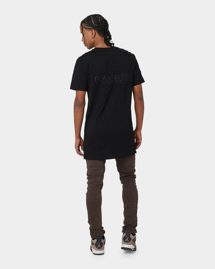 Carré Panneau T-Shirt Black/Black