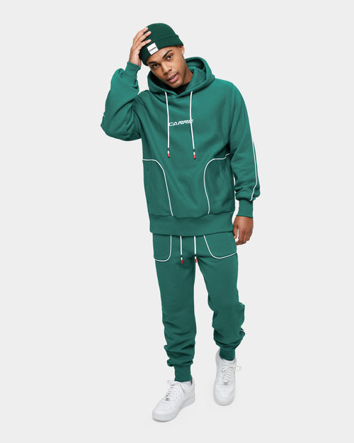 Carre Ange Hoodie Deep Teal