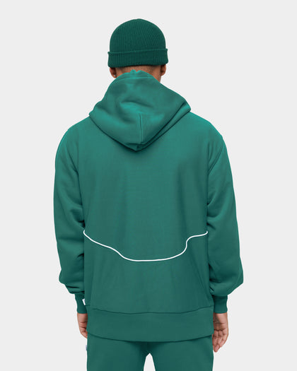 Carre Ange Hoodie Deep Teal