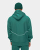 Carre Ange Hoodie Deep Teal