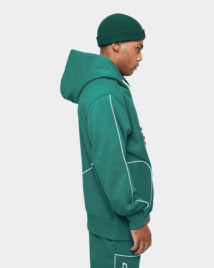 Carre Ange Hoodie Deep Teal