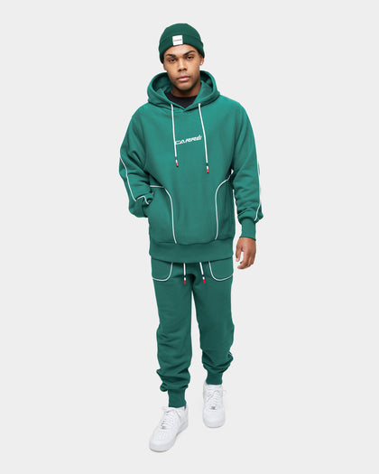 Carre Ange Hoodie Deep Teal