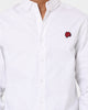 Carre Mono Oxford Button Up Shirt White