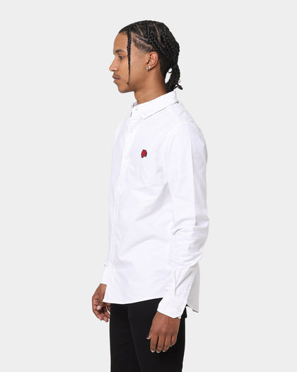 Carre Mono Oxford Button Up Shirt White