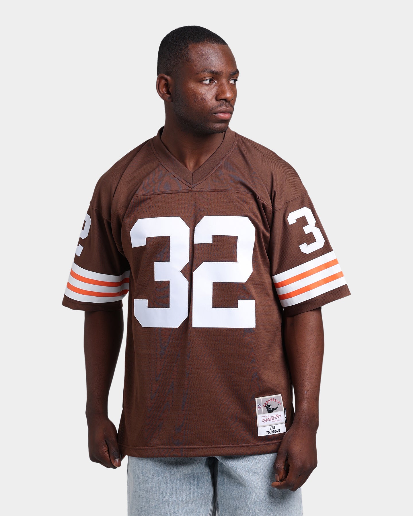 Mitchell & Ness Cleveland Browns Jim Brown #32 '63-'64 Legacy