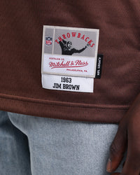 Mitchell & Ness Cleveland Browns Jim Brown #32 '63-'64 Legacy Jersey Brown
