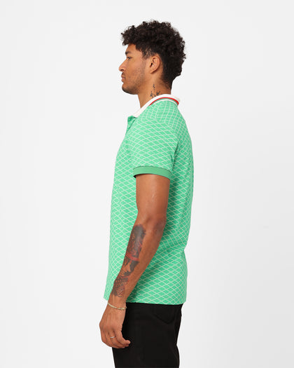 XXIII Printed Polo Shirt Green/White