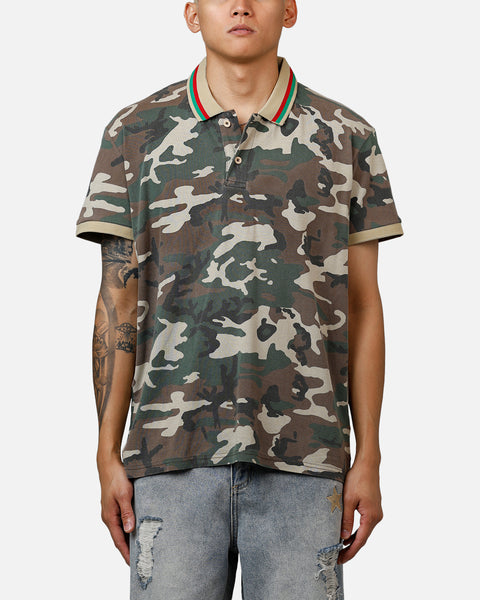 hSupreme 25ss Washed Camo Polo 新品未使用 Supreme Washed Camo Polo Woodland Camo Men's - SS25 - US
