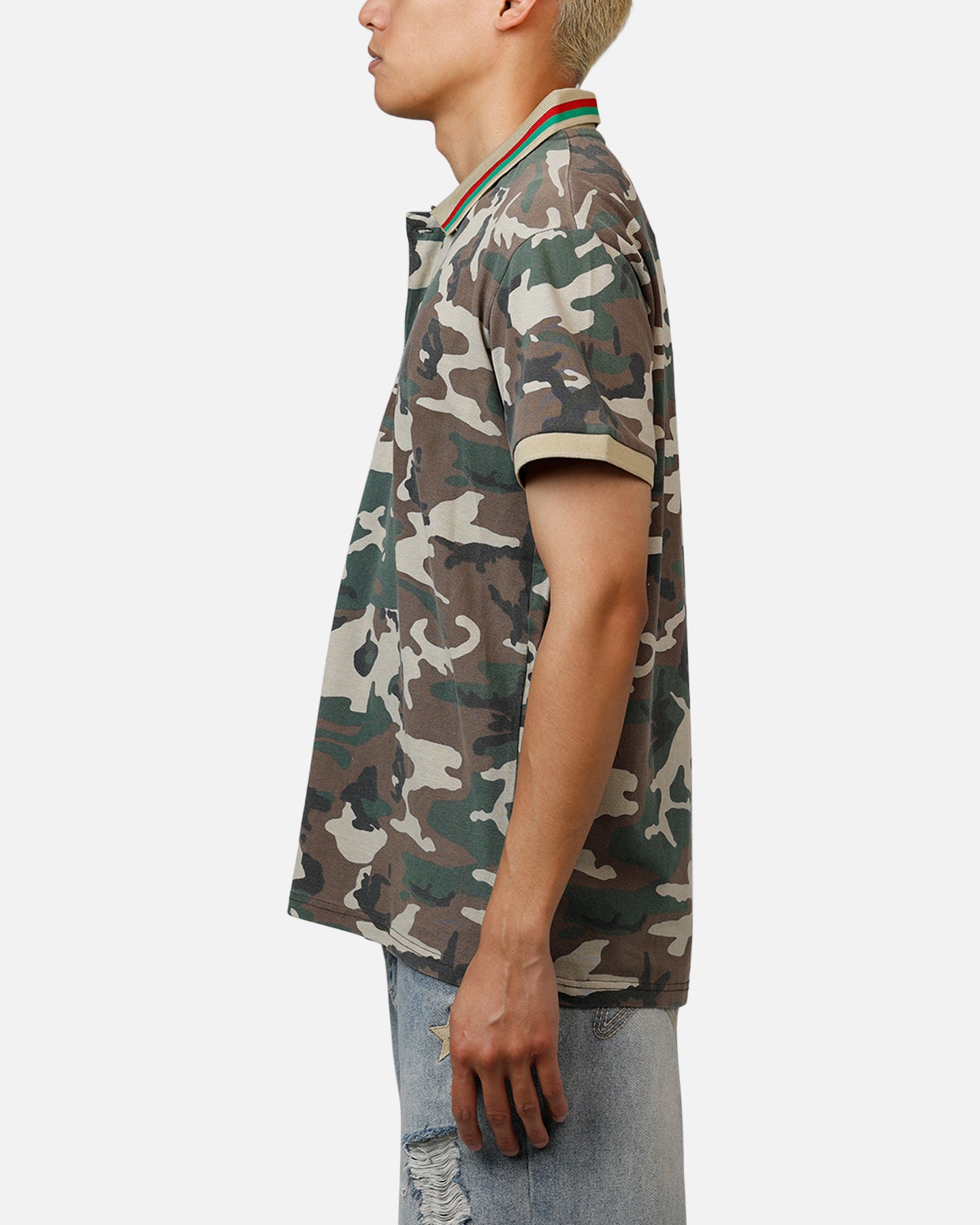 hSupreme 25ss Washed Camo Polo 新品未使用 Supreme Washed Camo Polo (SS25) - $98