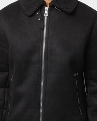 XXIII Will Aviator Jacket Black