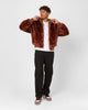 XXIII Baller Fur Jacket Brown