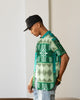 Carre Bandana Ultra Button Up Shirt Green