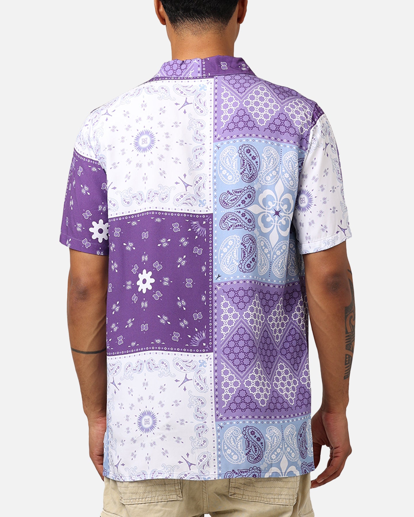 Carré Bandana Ultra Button Up Shirt Purple | Culture Kings US