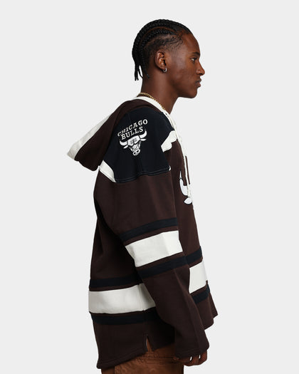 47 Brand Chicago Bulls Superior Lacer Hoodie Brown