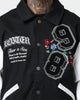 Loiter Flaws Varsity Jacket Black/White