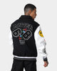 Loiter Flaws Varsity Jacket Black/White