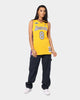 Mitchell & Ness Mitchell & Ness X Swarovski Los Angeles Lakers Kobe Bryant #8 '99-'00 Crystal Jersey Yellow