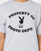 HUF X Playboy Photo Dept T-Shirt Grey Heather