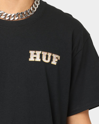 HUF X Playboy VVS Logo T-Shirt Black