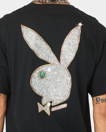 HUF X Playboy VVS Logo T-Shirt Black