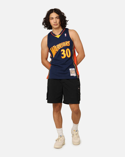 Mitchell & Ness Golden State Warriors Stephen Curry #30 '09-'10 Home Swingman Jersey Navy