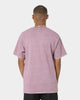 HUF X Pleasures Dyed Short Sleeve T-Shirt Purple