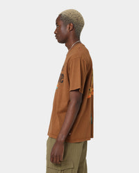 Honor The Gift Spiritual Warfare T-Shirt Brown