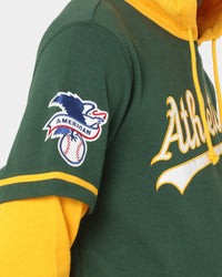 47 Brand Oakland Athletics Shortstop Hoodie Dark Green