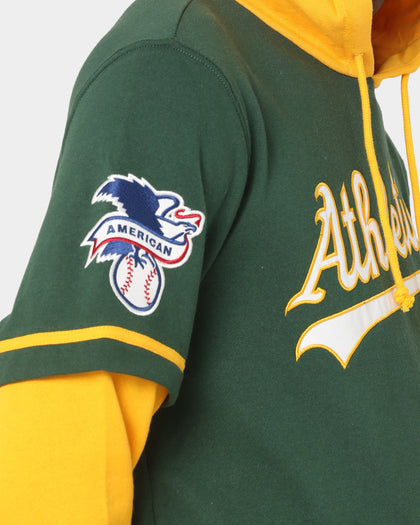 47 Brand Oakland Athletics Shortstop Hoodie Dark Green