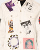 Lifted Anchors Leo Trucker Jacket White