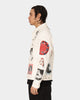 Lifted Anchors Leo Trucker Jacket White
