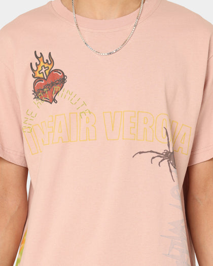 Lifted Anchors Widow T-Shirt Salmon