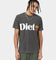 Diet Starts Monday Apple T-Shirt Vintage Black